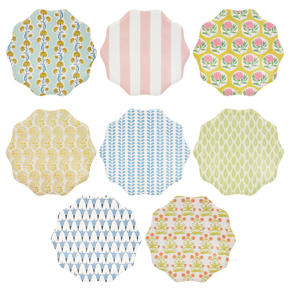 Meri Meri x Molly Mahon - Dinner Plates (x8)
