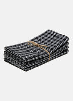 HARRISON PLAID - Black Napkins