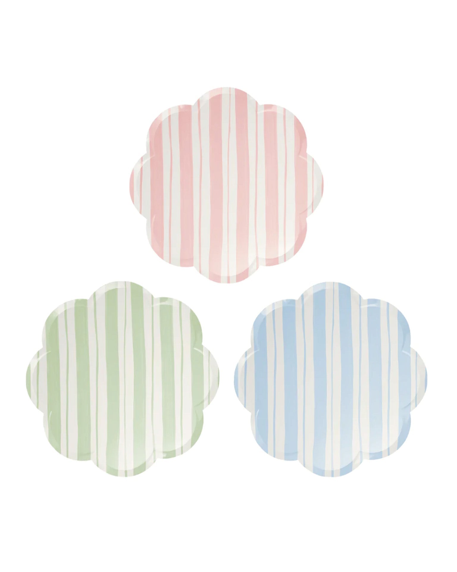 Ticking Stripe Side Plates