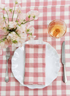 GINGHAM - Rosa Tablecloth