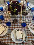 CANDY GINGHAM - Blue Napkins