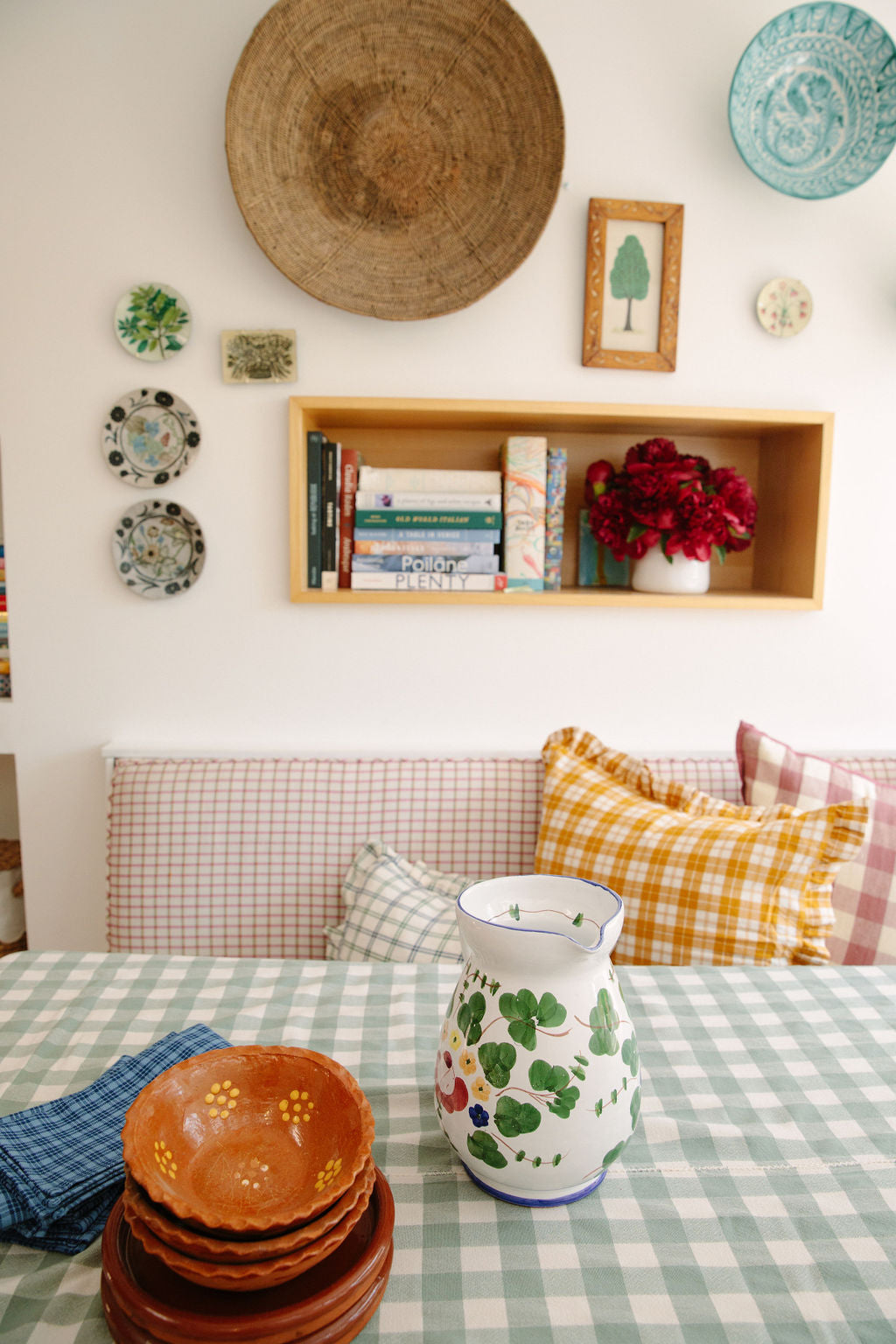 GINGHAM - Sage Tablecloth