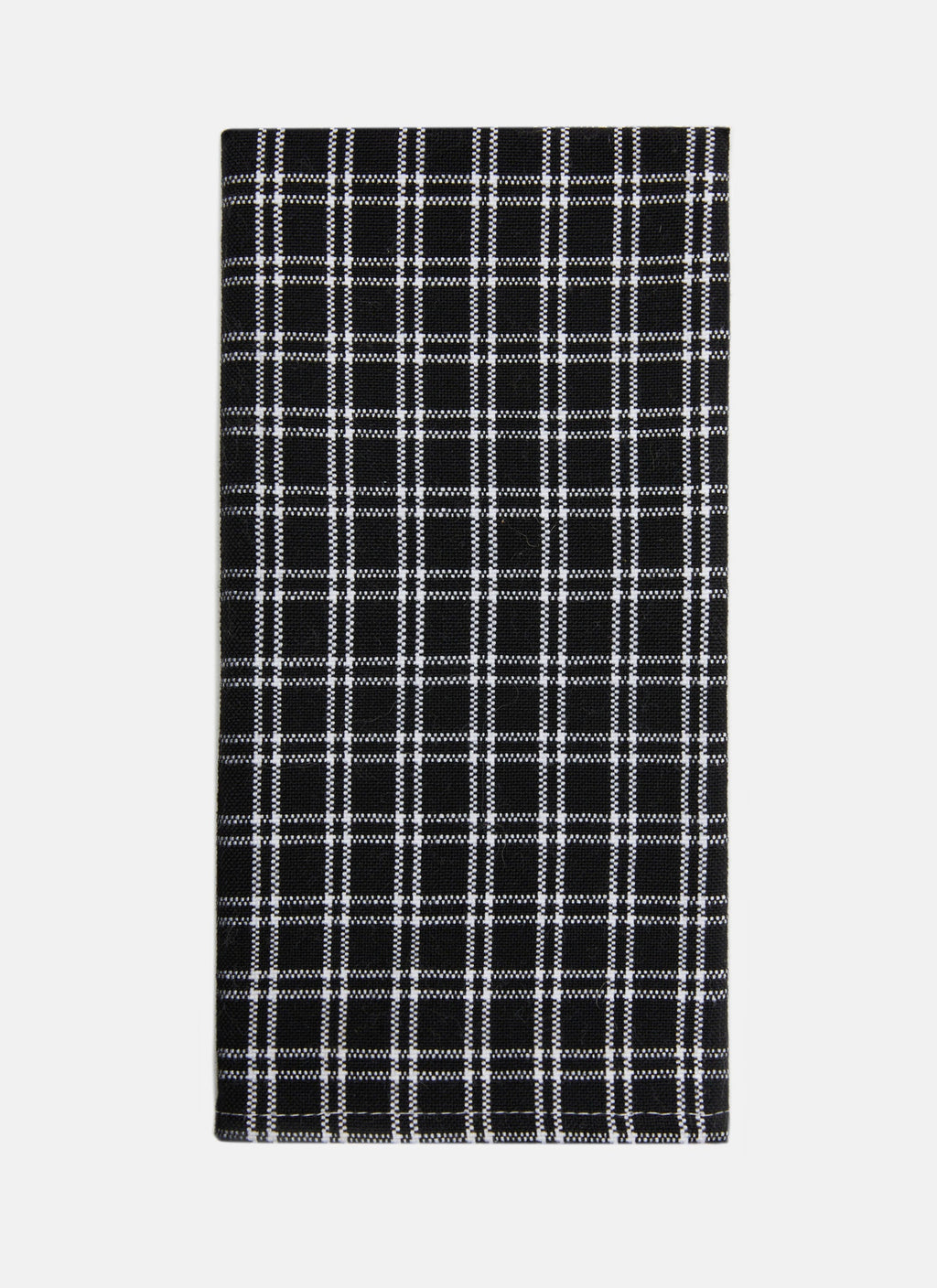 HARRISON PLAID - Black Napkins