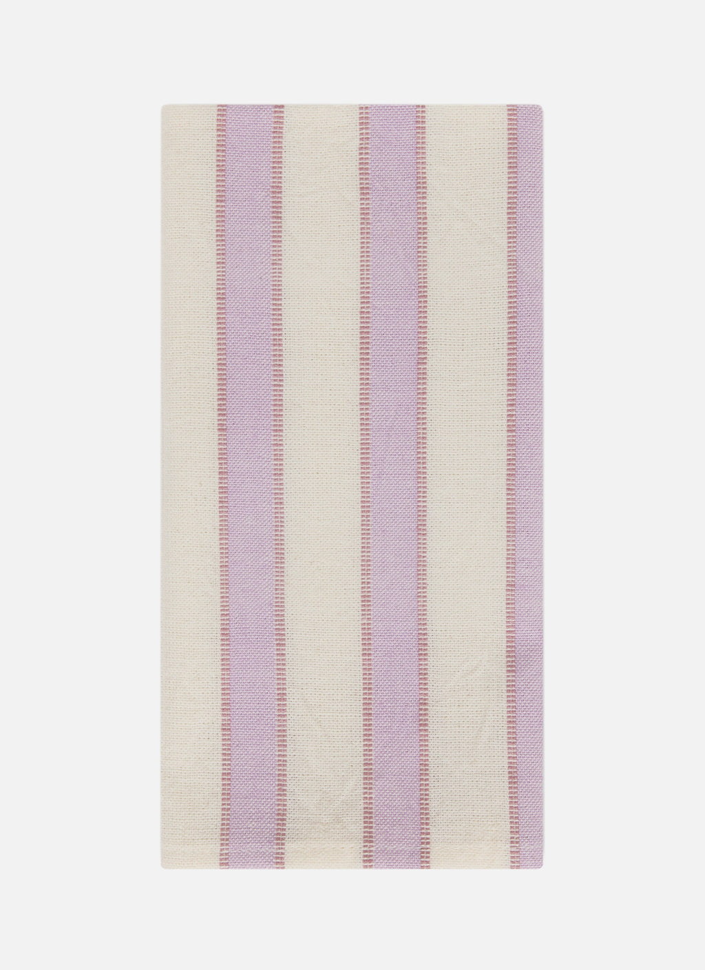 LILAC & CREAM - Stripe Napkins