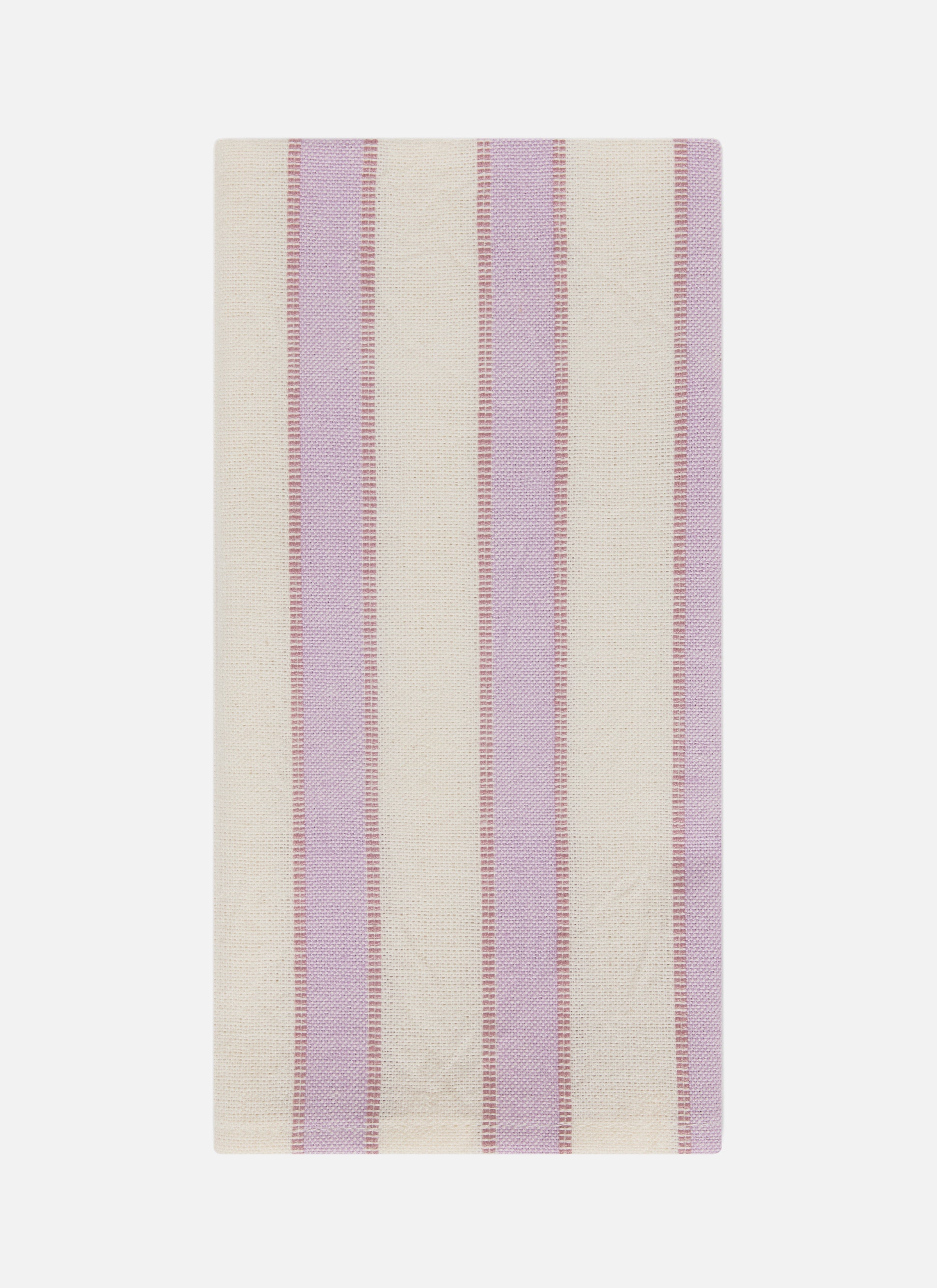 LILAC & CREAM - Stripe Napkins