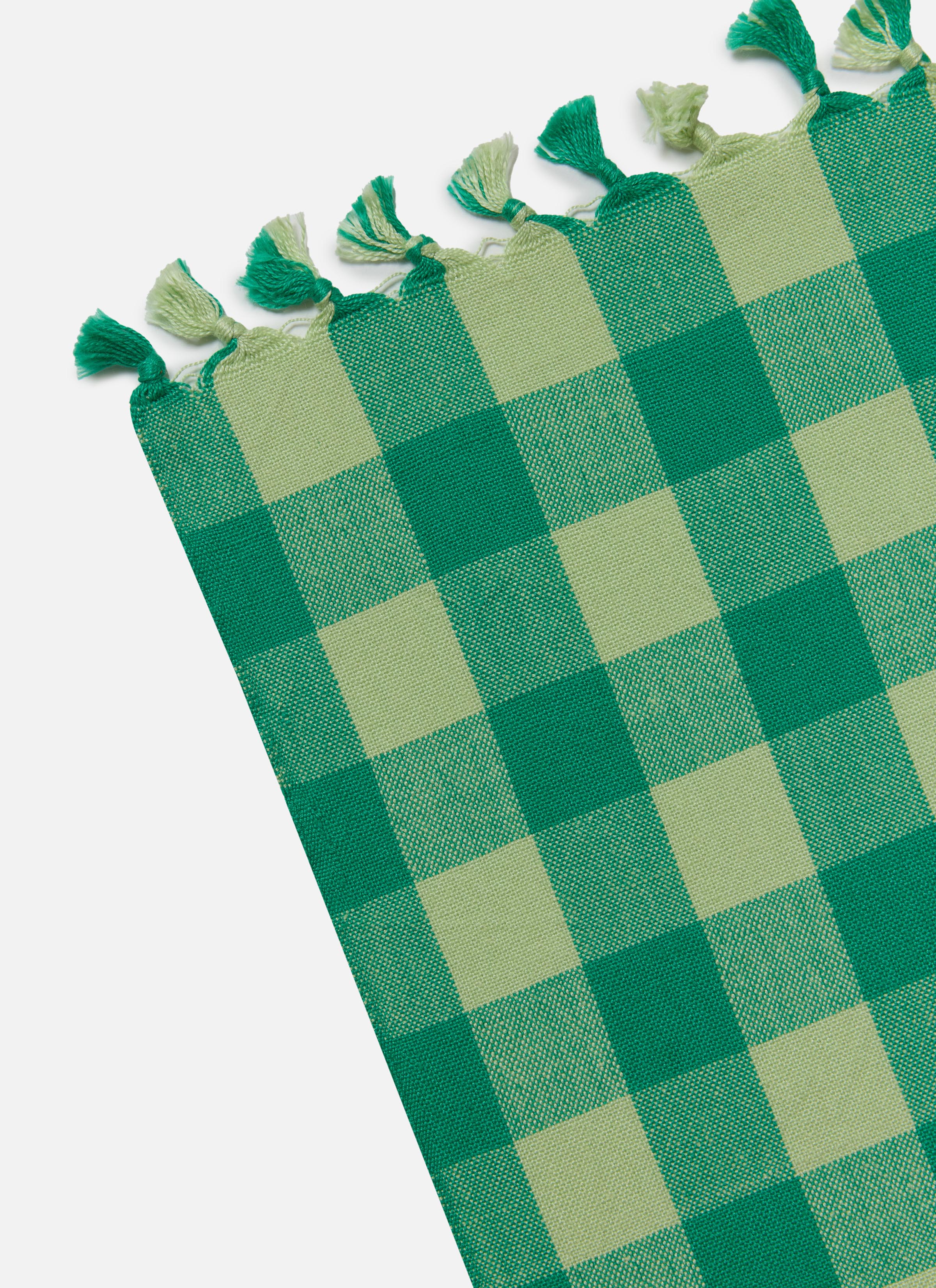 GINGHAM - Lime Tablecloth