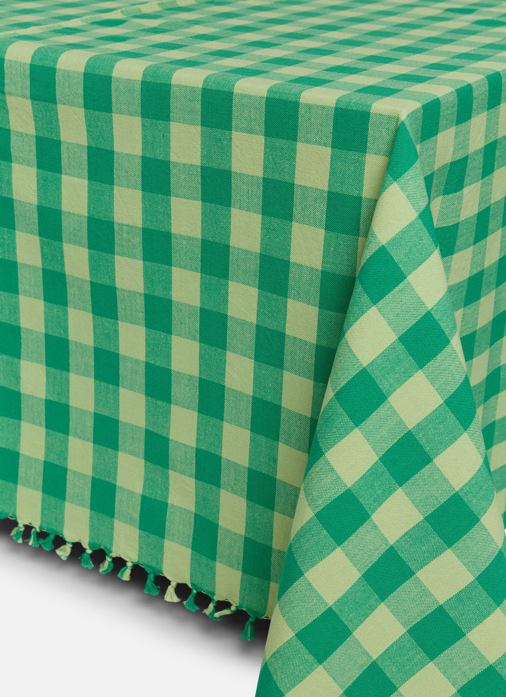 GINGHAM - Lime Tablecloth