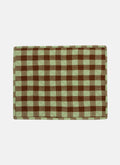 GINGHAM - Avocado Quilted Placemat