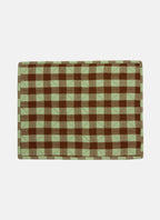GINGHAM - Avocado Quilted Placemat