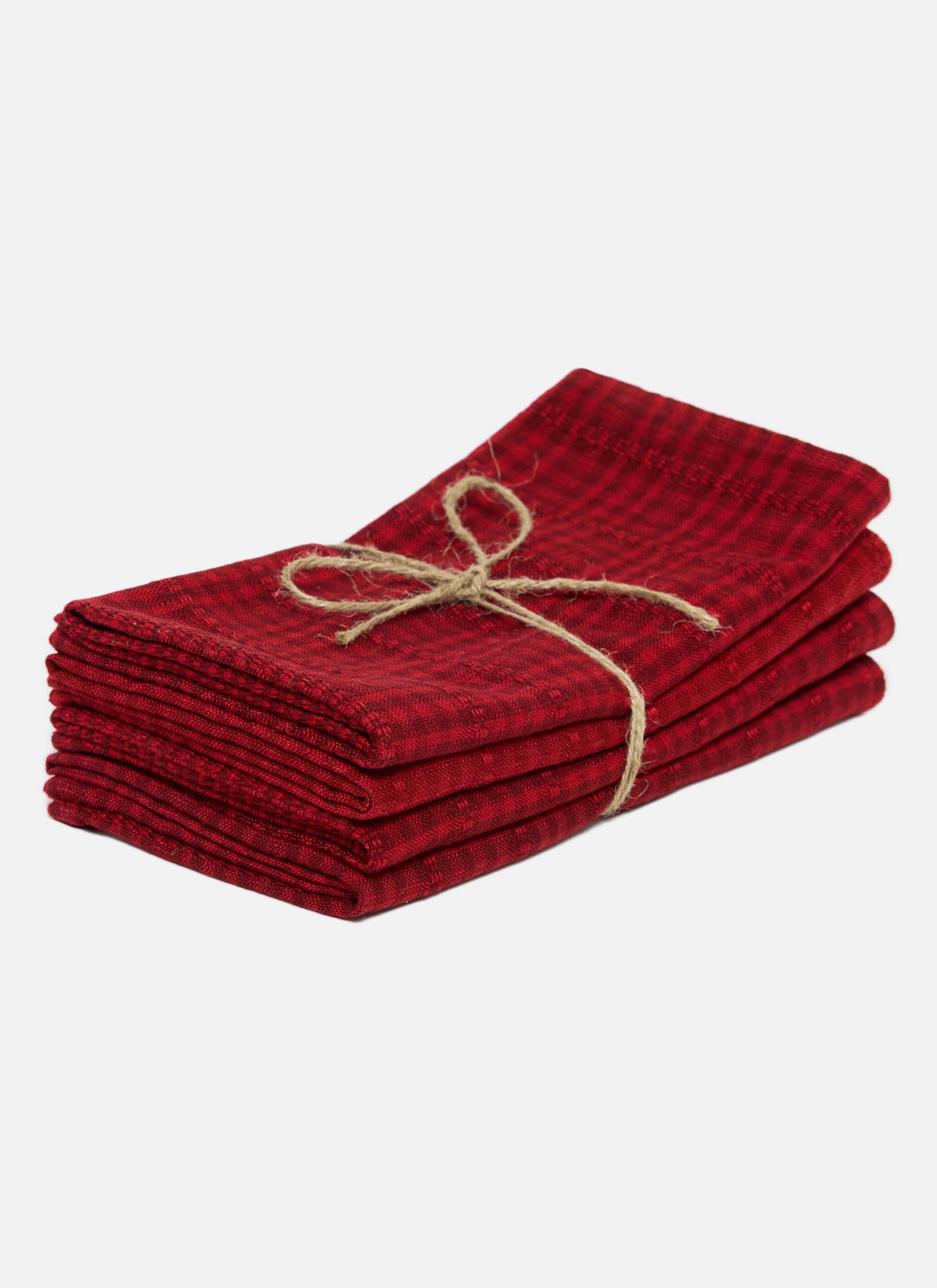 SOHO - Crimson Red Napkins