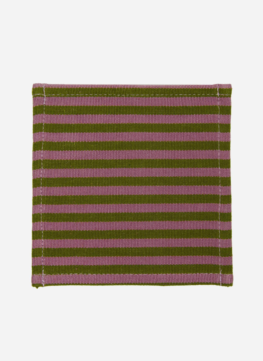 HTH x Domino MINI STRIPE - Lilac & Moss Cocktail Napkins