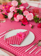 KATHERINE PLAID - Valentine Napkins