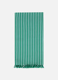 HTH x Domino MINI STRIPE -  Emerald & Sky Tea Towel