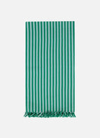 HTH x Domino MINI STRIPE -  Emerald & Sky Tea Towel