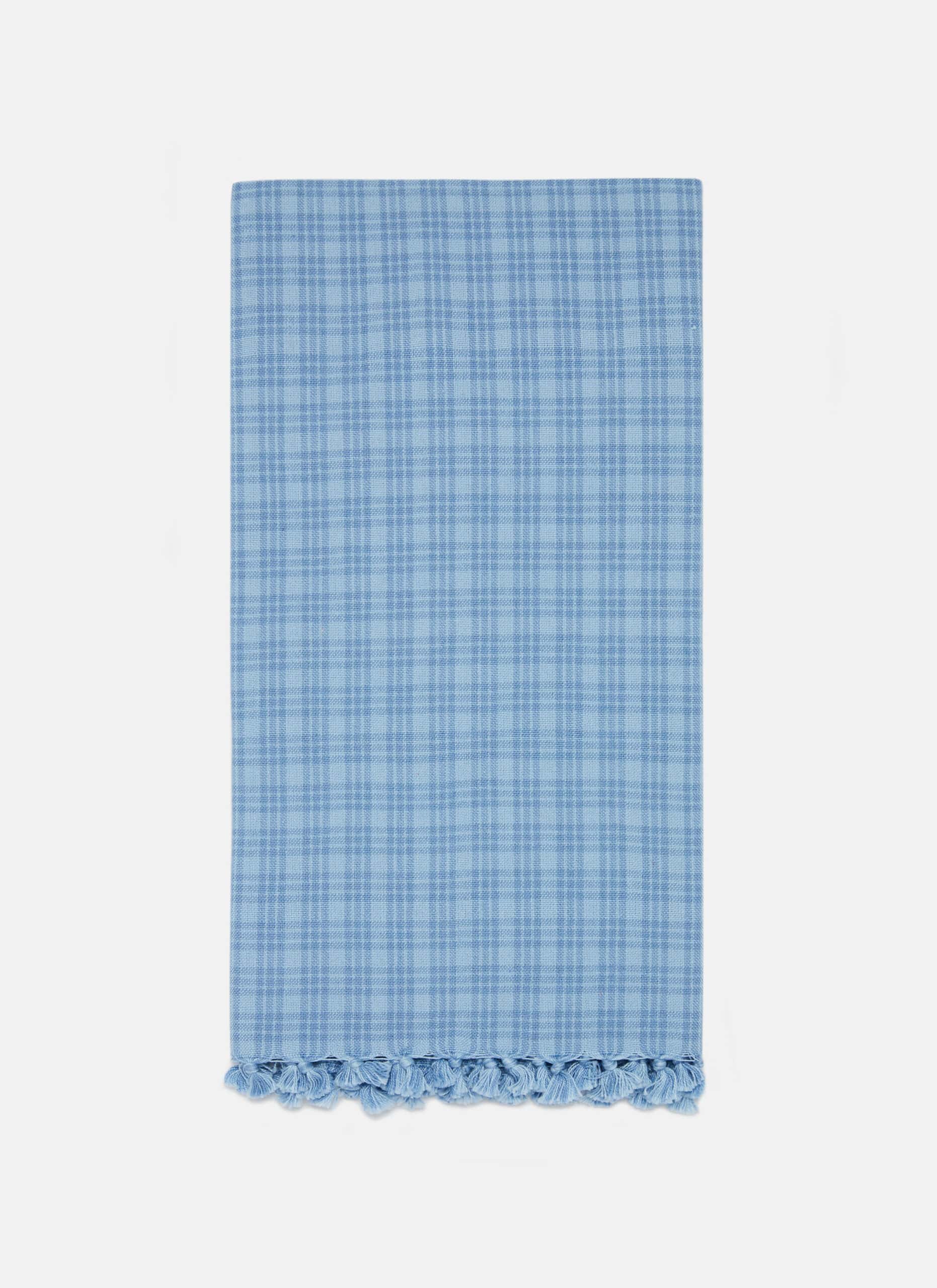 KATHERINE PLAID - Powder Blue Tea Towel