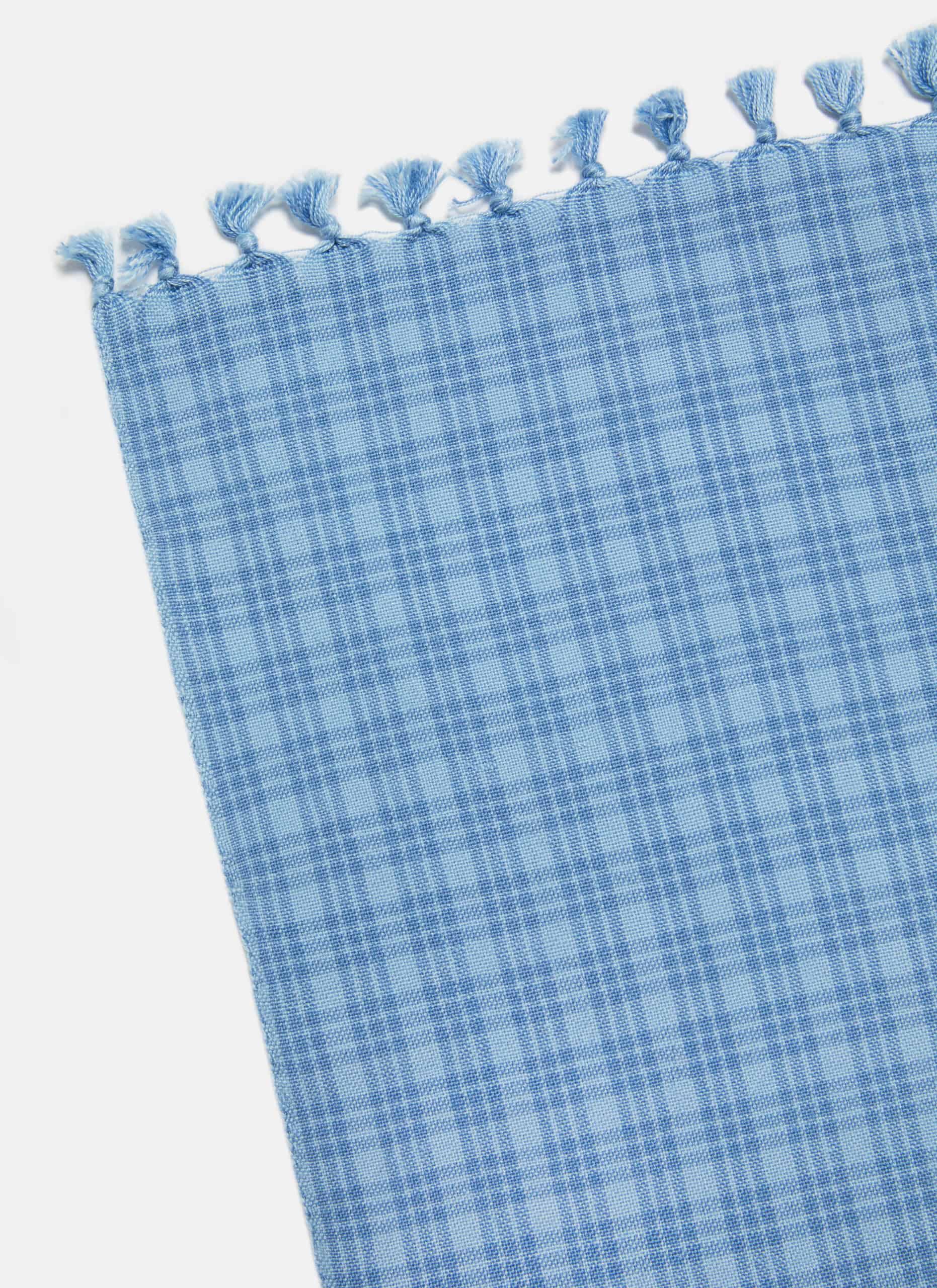 KATHERINE PLAID - Powder Blue Tea Towel
