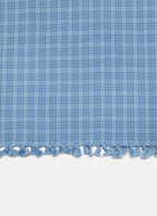 KATHERINE PLAID - Powder Blue Tea Towel