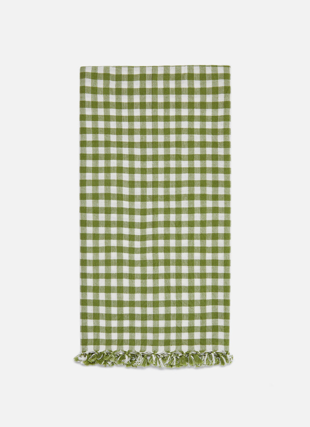 MINI GINGHAM - Olive Tea Towel