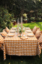 GINGHAM - Goldenrod Tablecloth