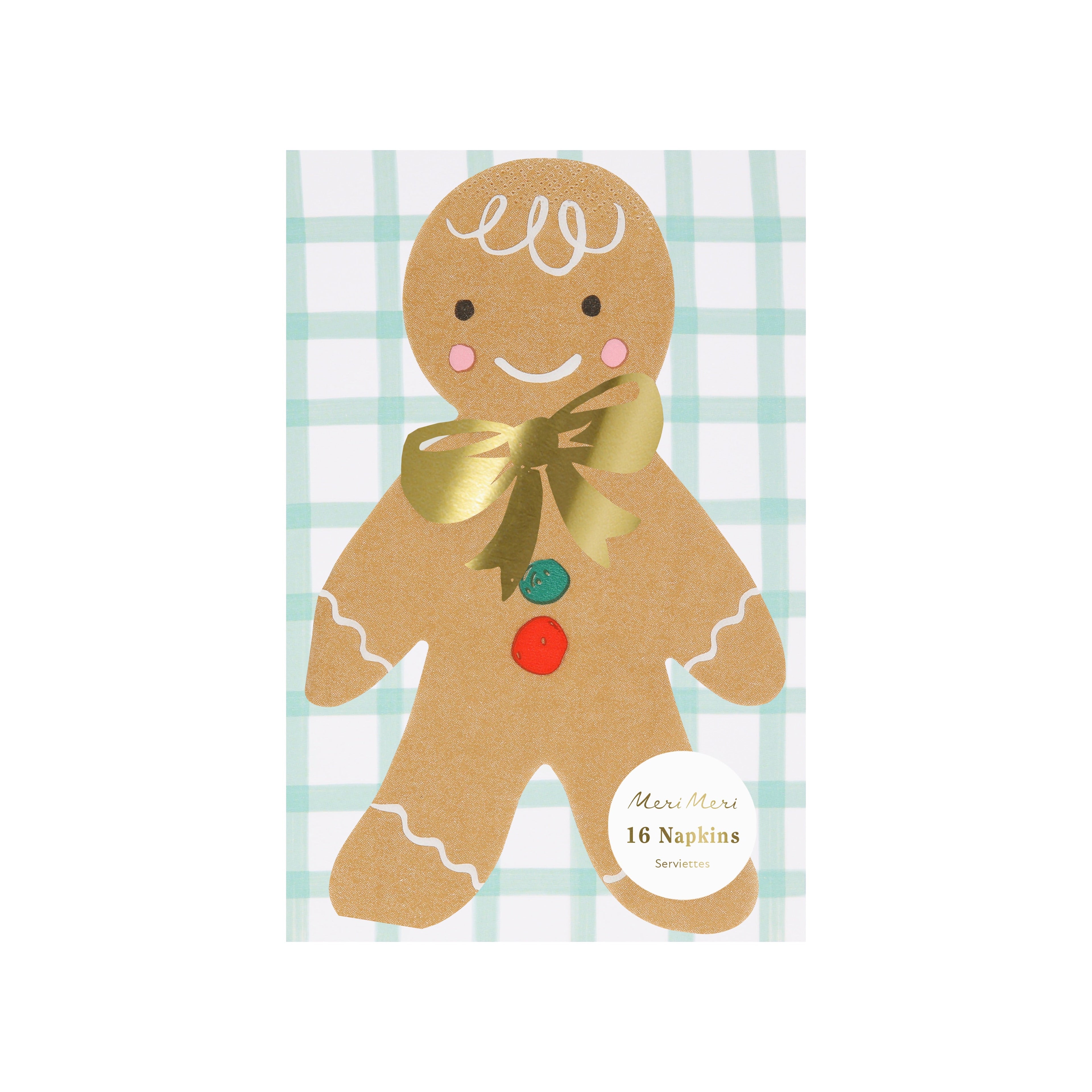 Gingerbread Napkins (x16)