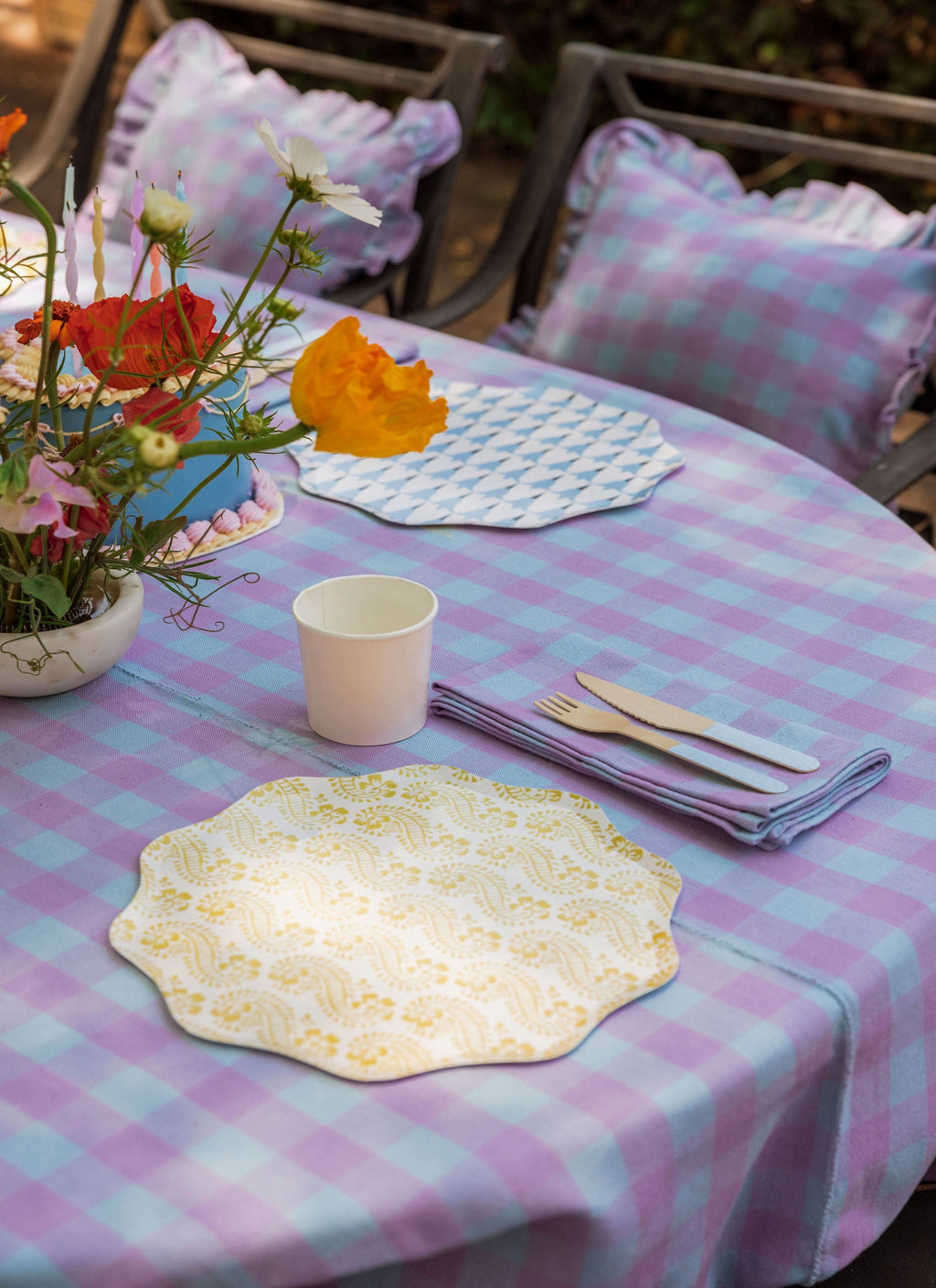 Meri Meri x Molly Mahon - Dinner Plates (x8)