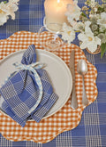 GLEN PLAID - Cornflower Napkins