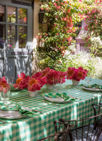 GINGHAM - Lime Tablecloth