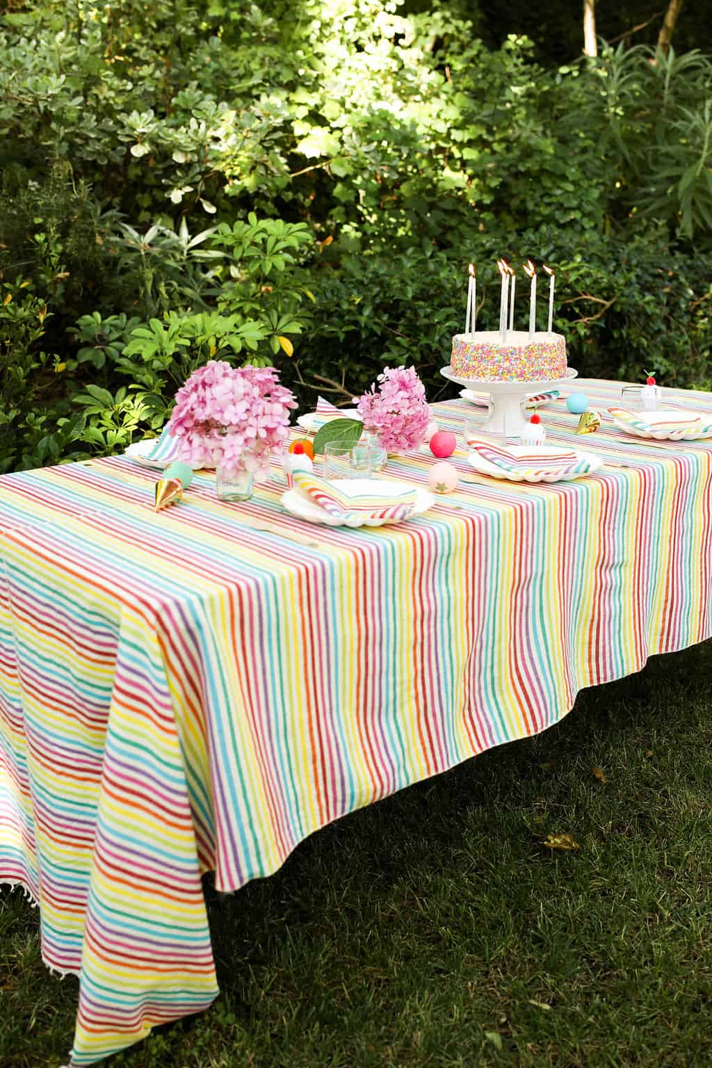 MULTI STRIPE - Rainbow Napkins