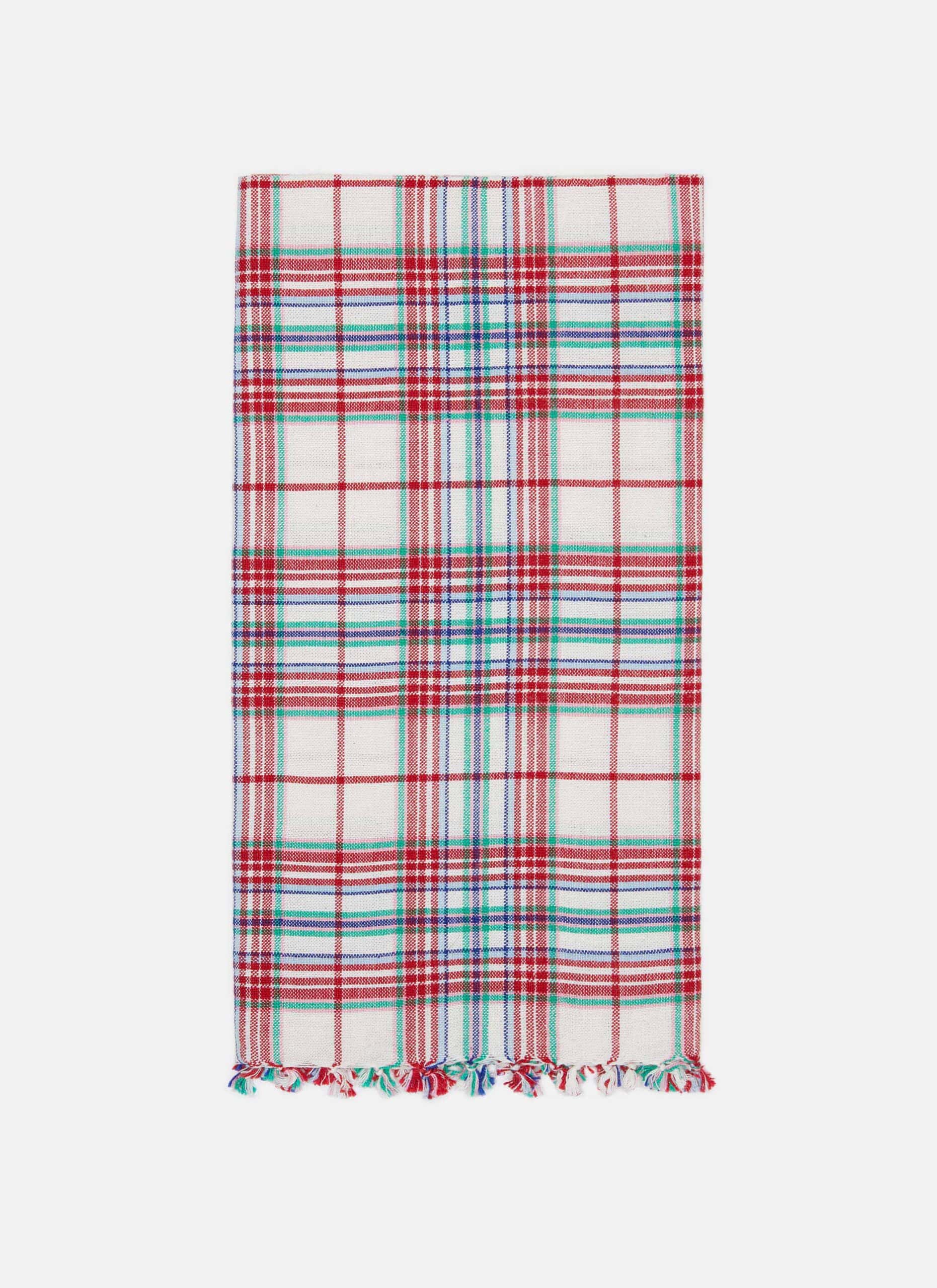 CLARA PLAID - Multicolor Tea Towel