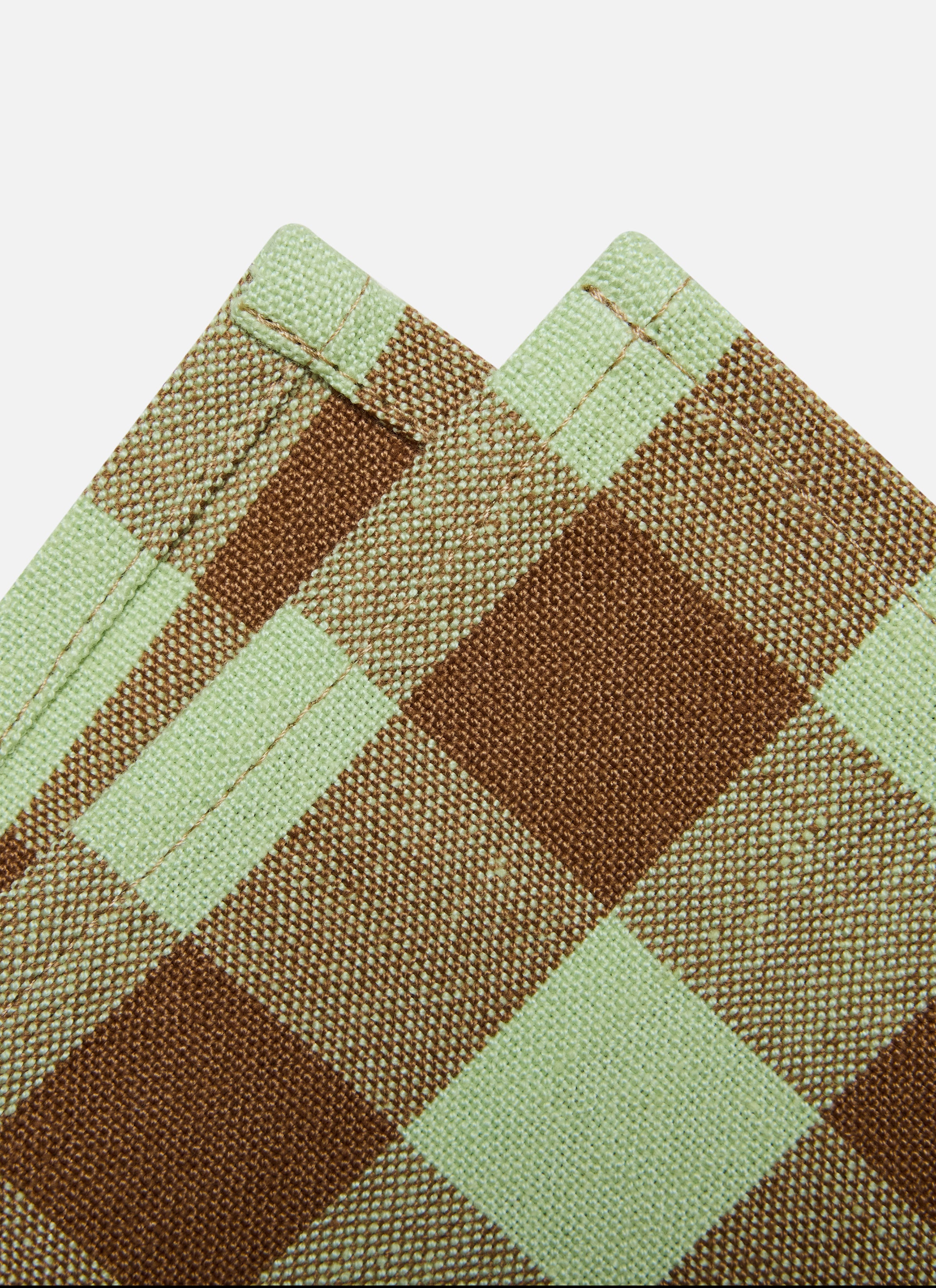 GINGHAM - Avocado Napkins