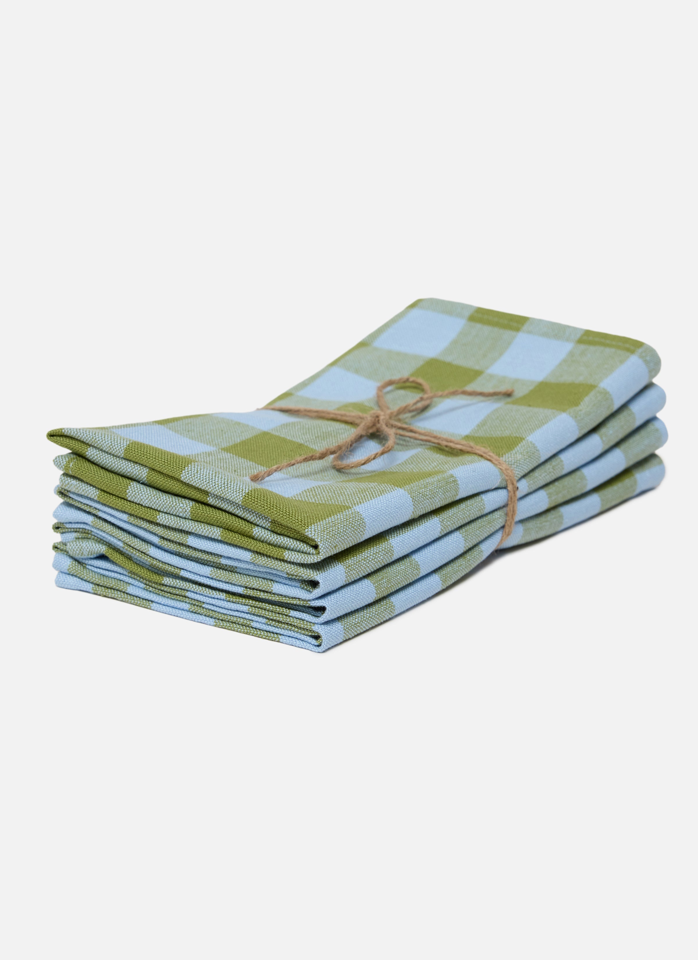 GINGHAM - Moss Napkins