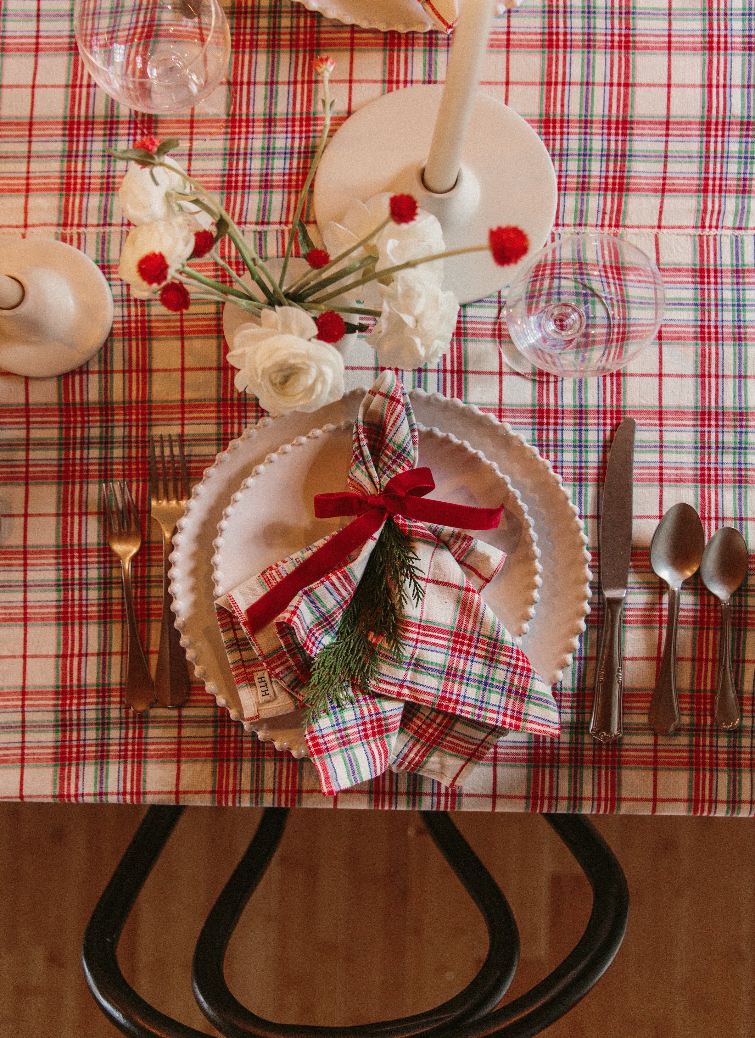 CLARA PLAID - Multicolor Napkins