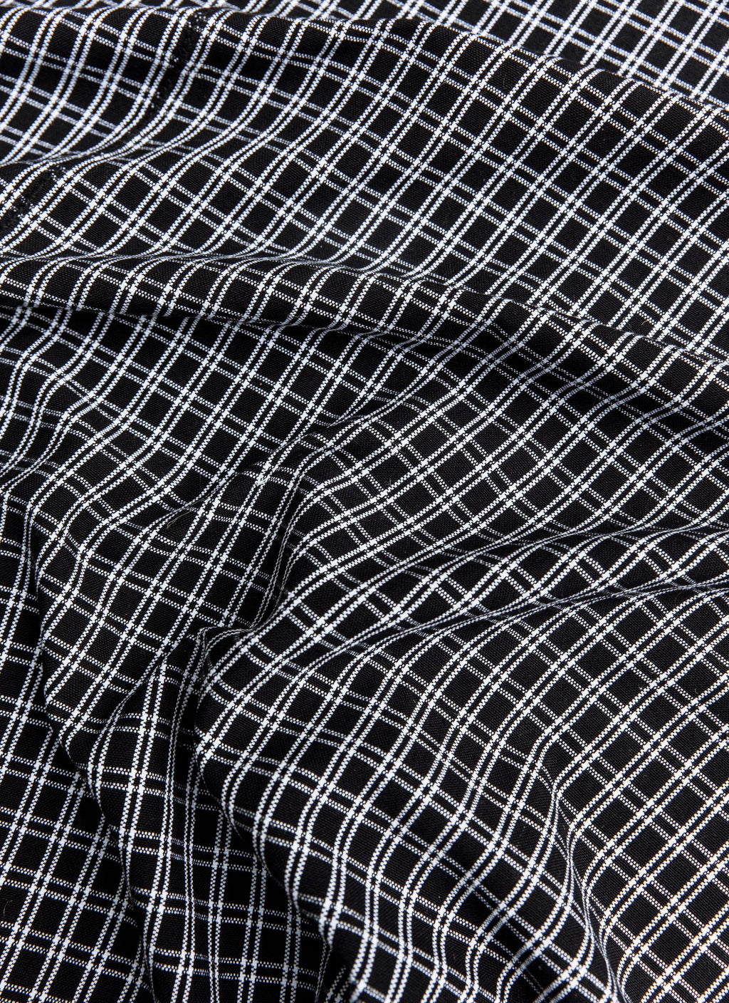 HARRISON PLAID - Black Tablecloth