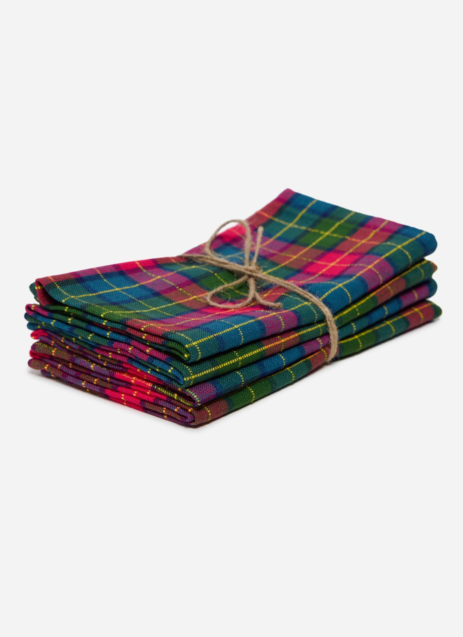 HOLLY PLAID -  Multi Color Napkins