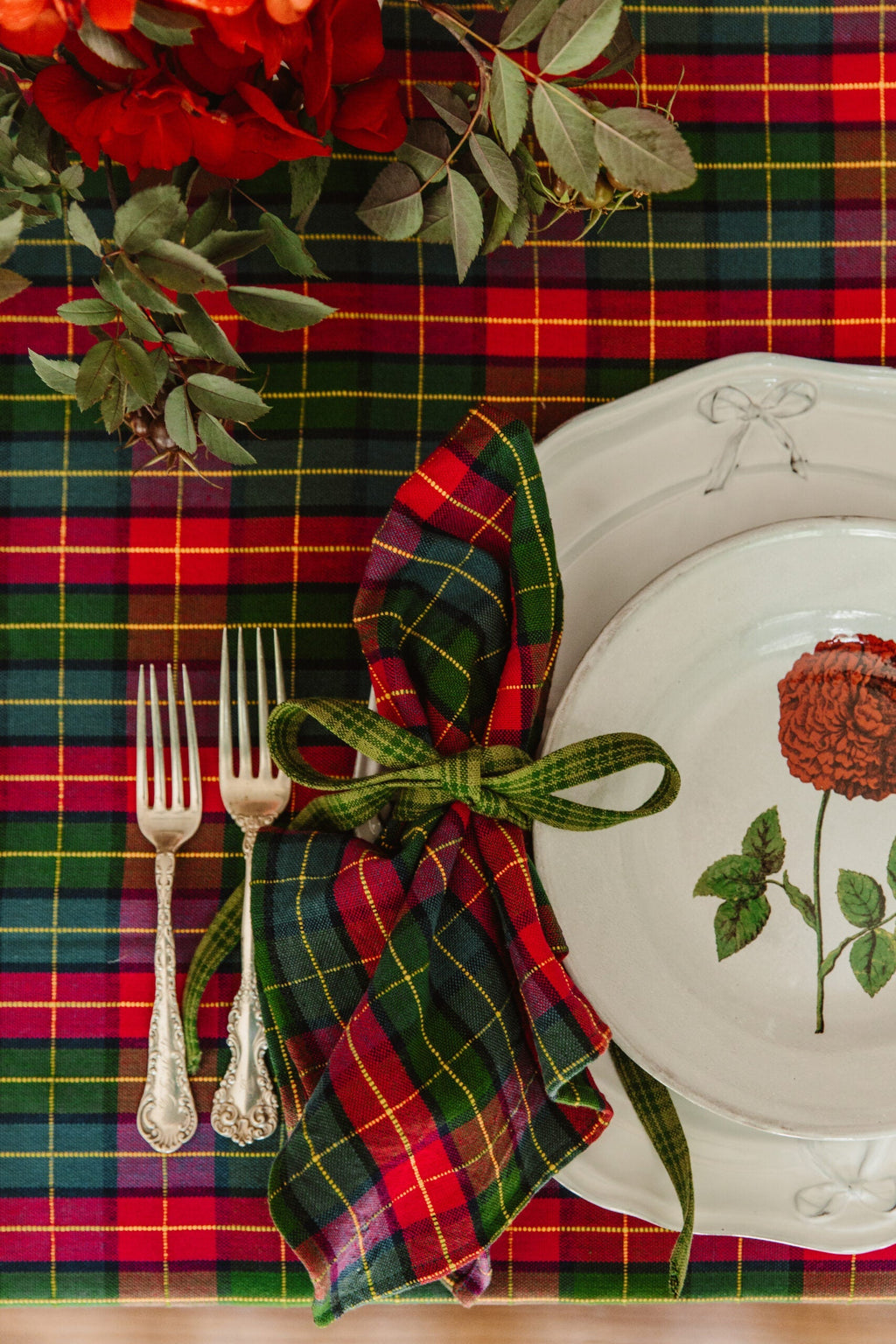 HOLLY PLAID -  Multi Color Napkins