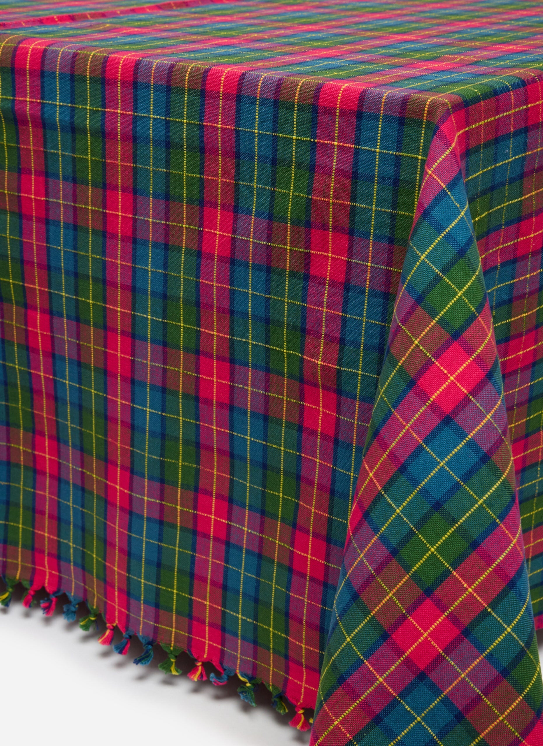 HOLLY PLAID - Multi Tablecloth