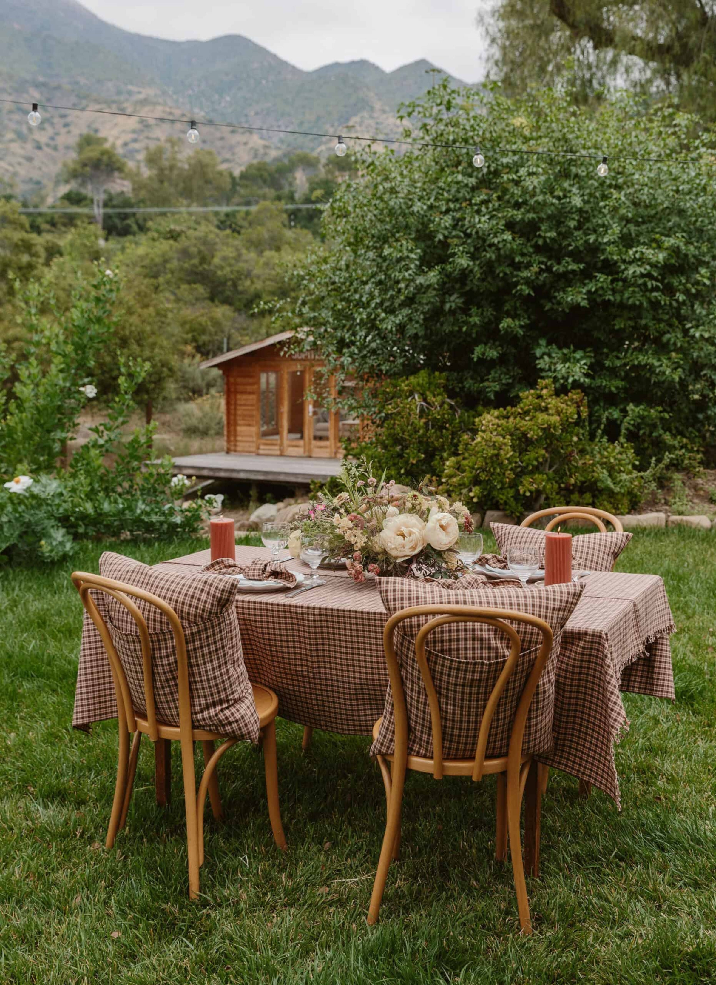 HUDSON PLAID - Sienna Tablecloth