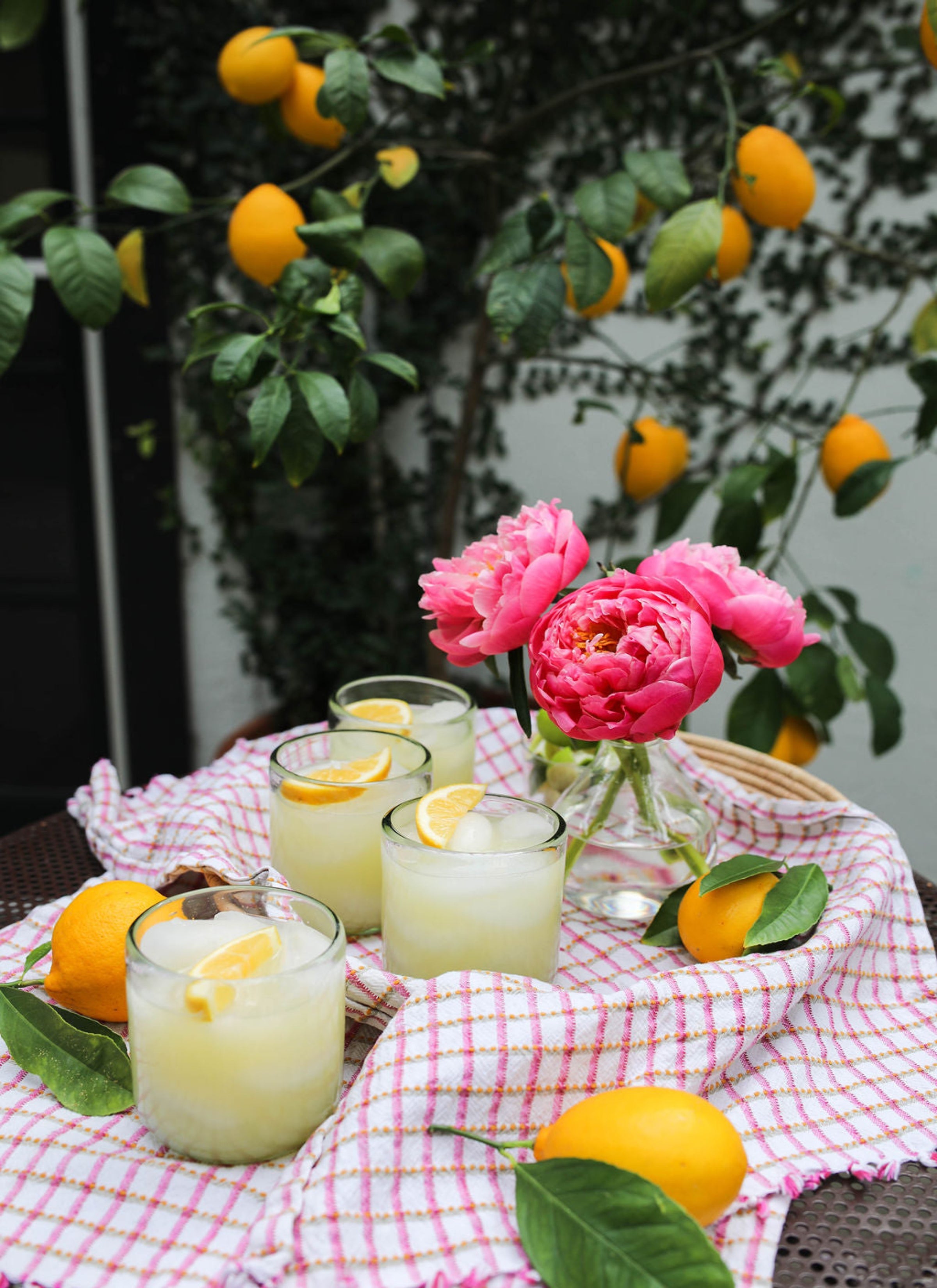 JUNIPER - Pink Tea Towel