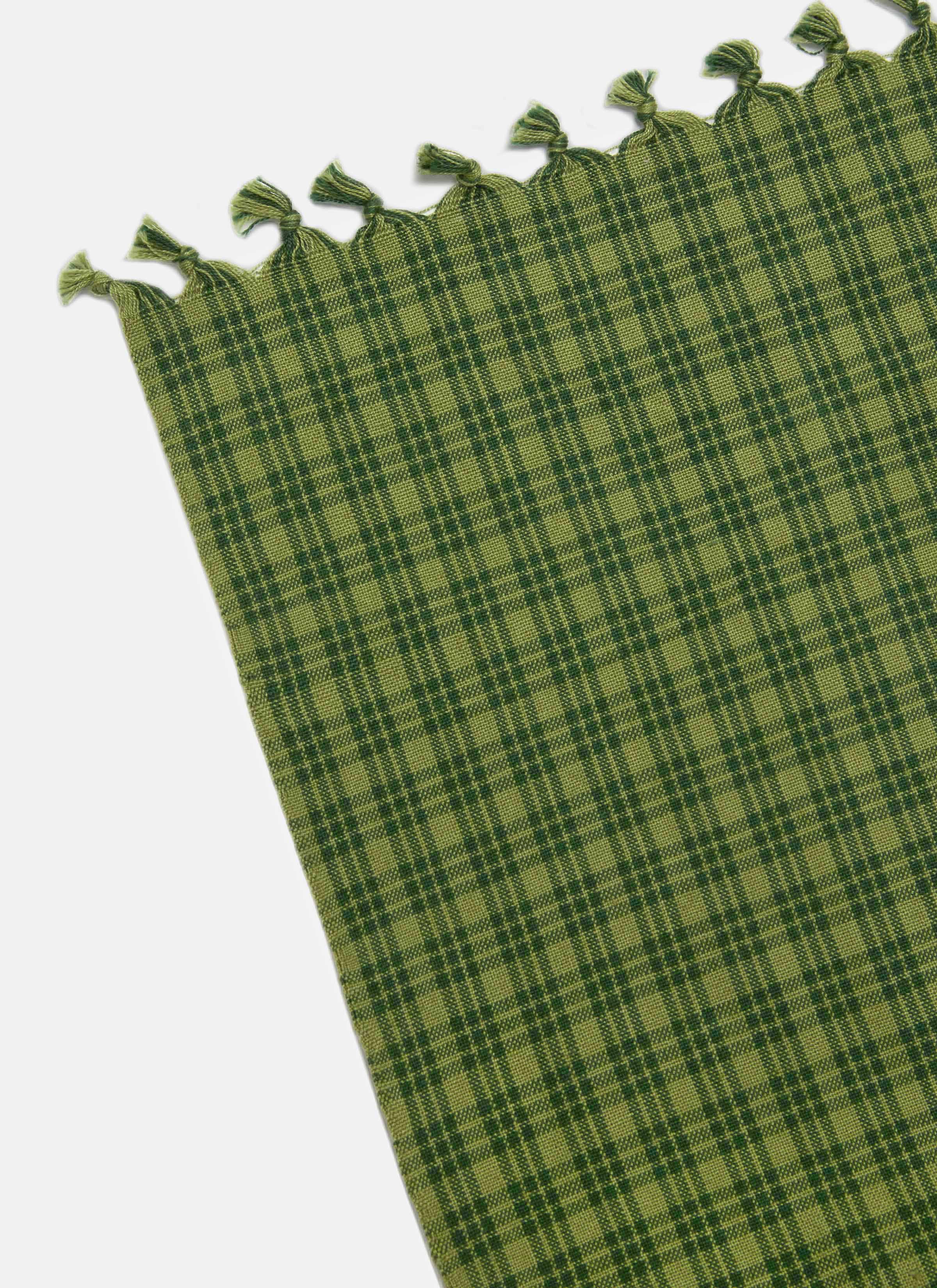 KATHERINE PLAID - Evergreen Tablecloth