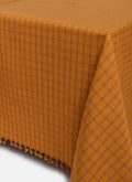 KATHERINE PLAID - Saffron Tablecloth