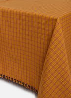 KATHERINE PLAID - Saffron Tablecloth