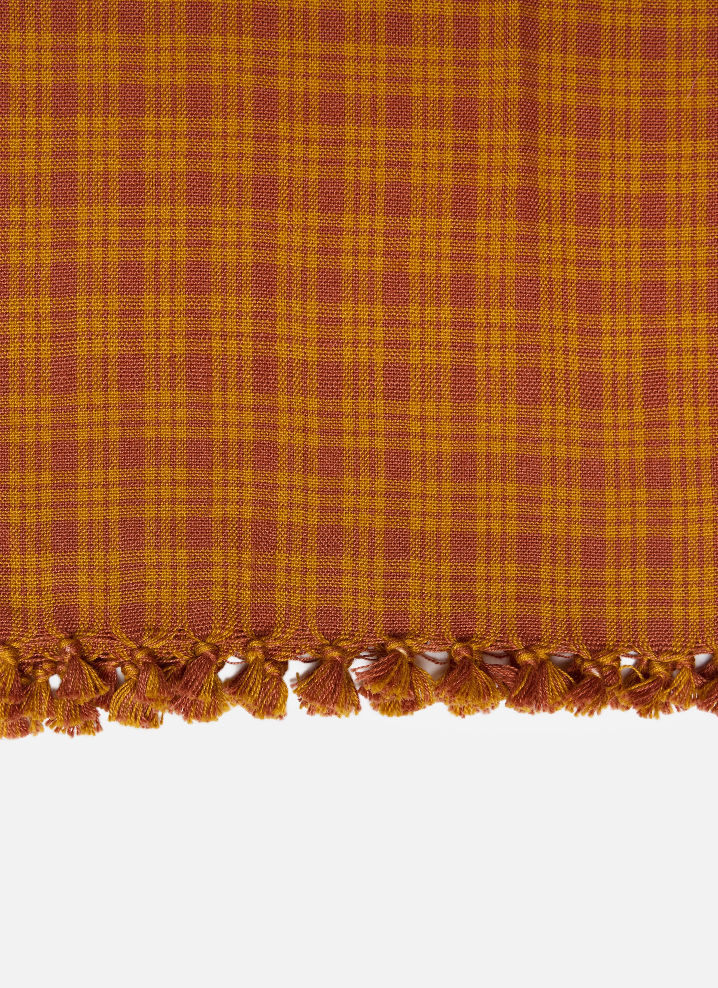KATHERINE PLAID - Saffron Tea Towel