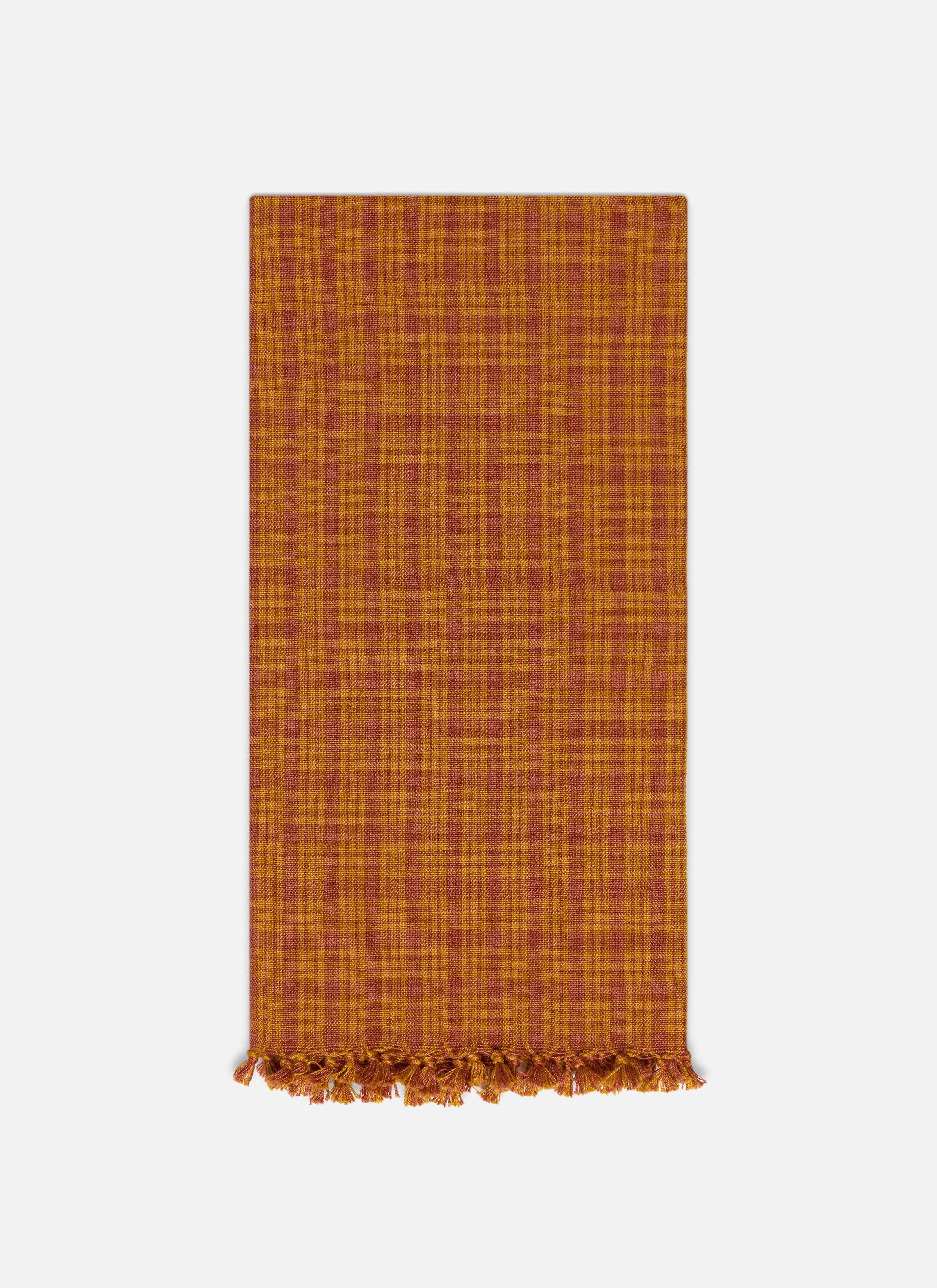 KATHERINE PLAID - Saffron Tea Towel