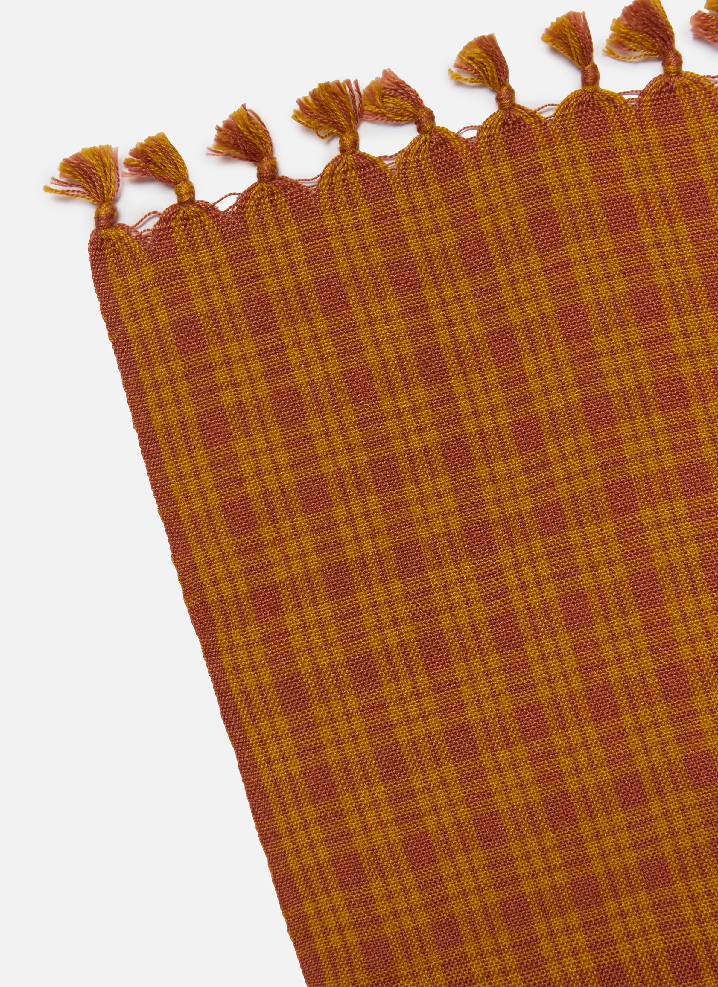 KATHERINE PLAID - Saffron Tablecloth