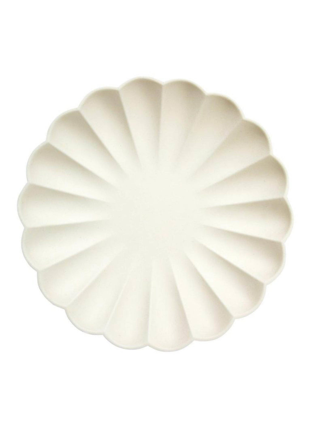 Large Cream Compostable Plates (x8)