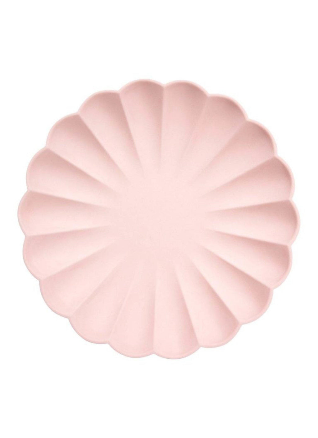 Large Candy Pink Compostable Plates (x8)