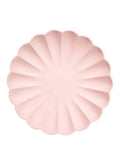 Large Candy Pink Compostable Plates (x8)