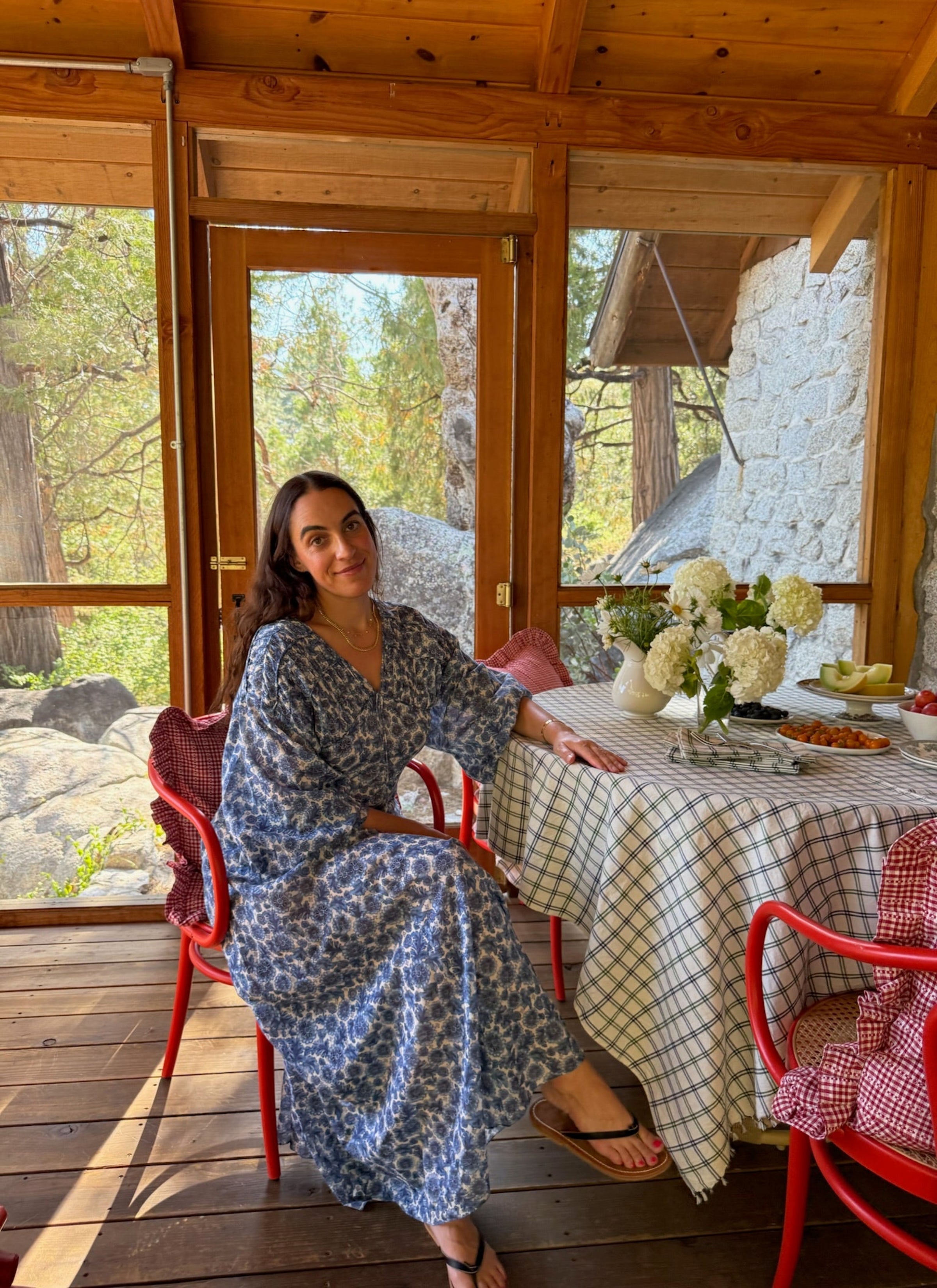 MAYFAIR PLAID - Hunter Tablecloth