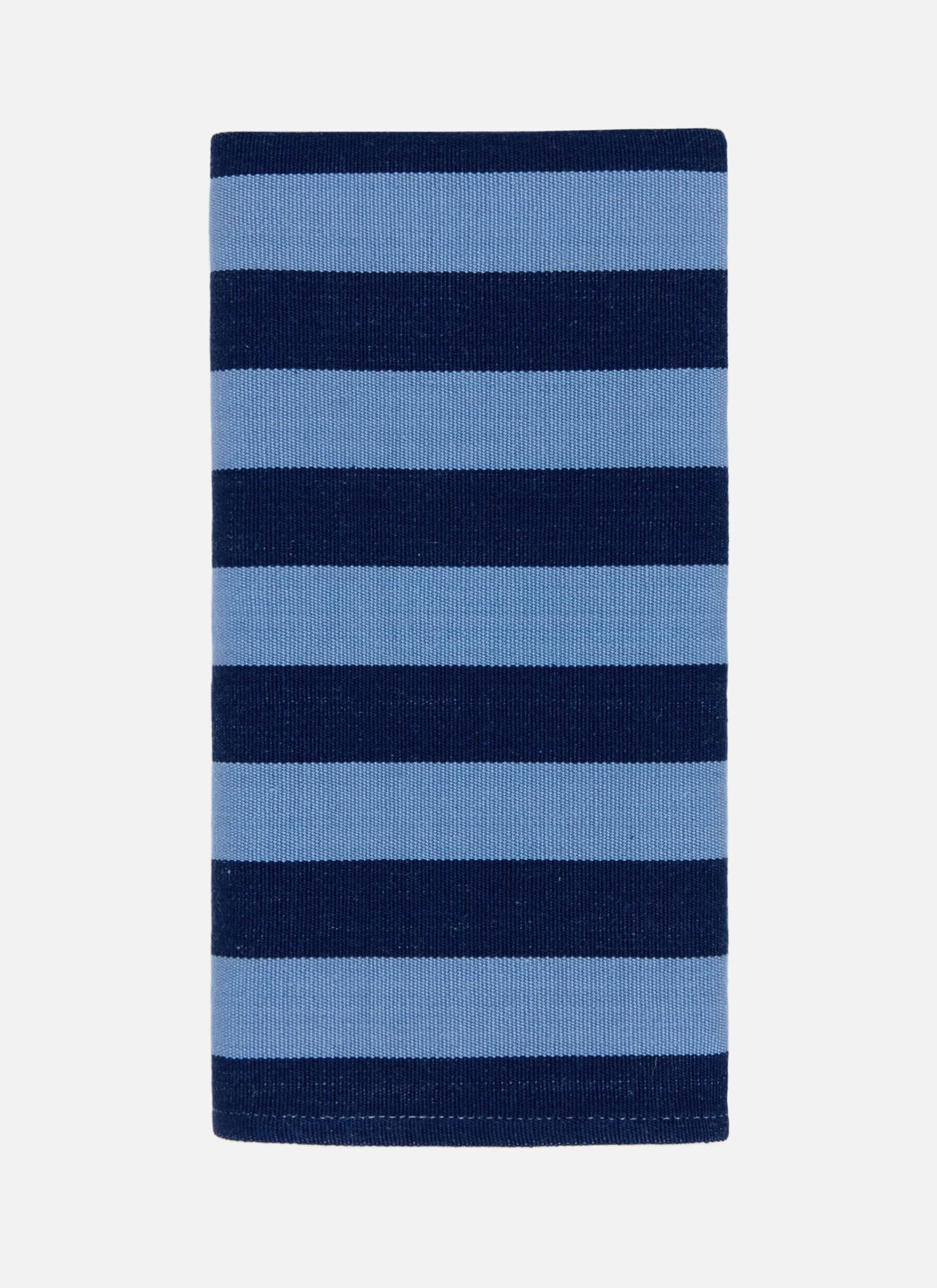 HTH x Domino MEDIUM STRIPE -  Navy & Blue Napkins
