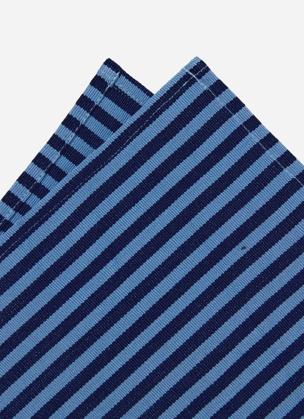 HTH x Domino MINI STRIPE -  Navy & Blue Napkins